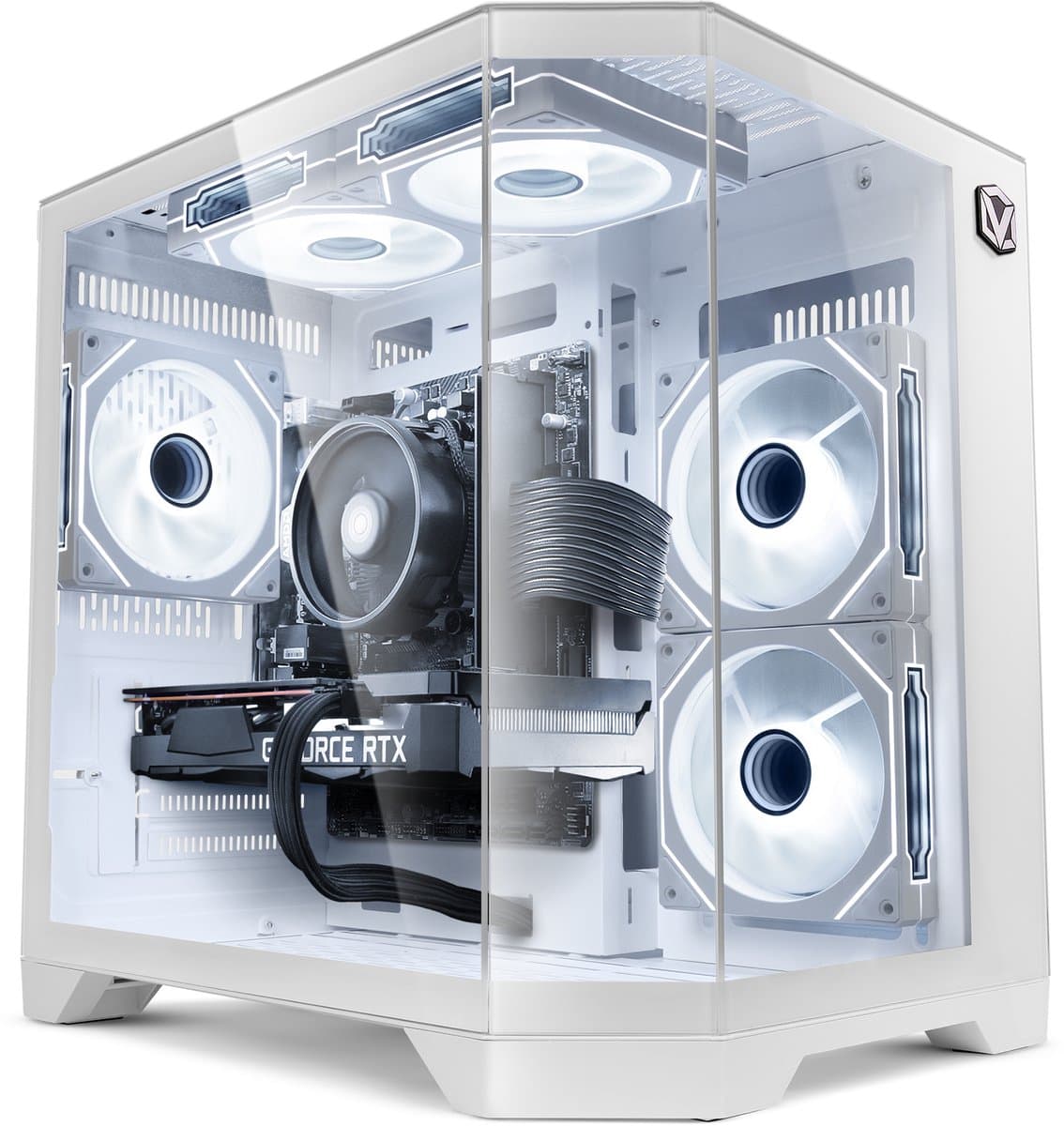 Vibox Gaming PC - Ryzen 5 5500 - RTX 5050 - 16GB RAM - 500GB SSD - Windows 11 - WiFi 6 + Bluetooth 5.4