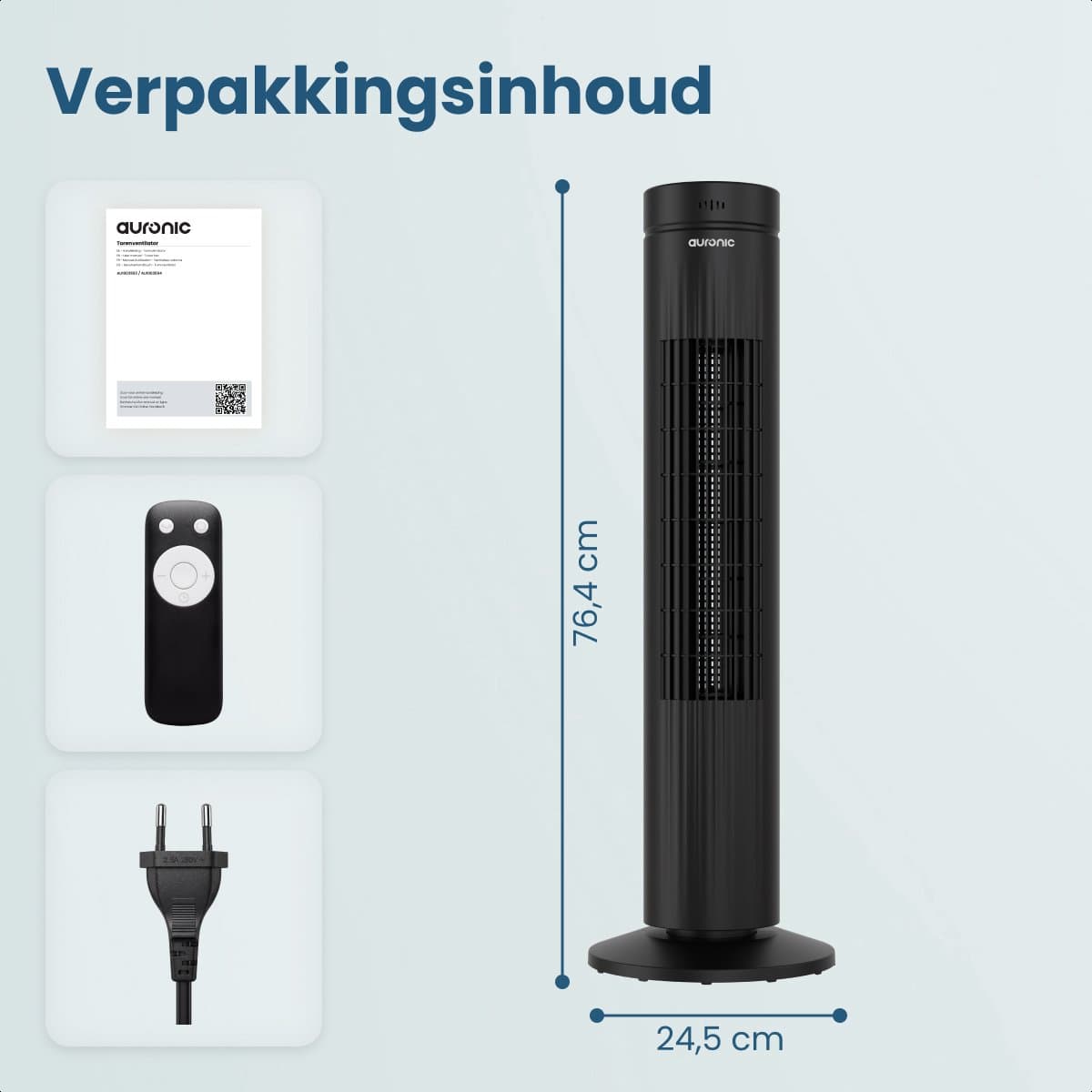 Auronic AU1003593 torenventilator 76 cm met timer thumbnail 8