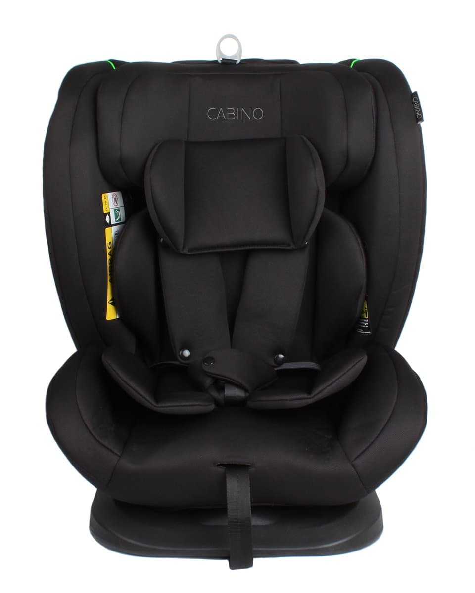 Cabino Solero Autostoel i-Size – Groep 0/1/2/3 – 40 tot 150 cm – Gordelbevestiging - Met Zitverkleiner – Zwart thumbnail 4