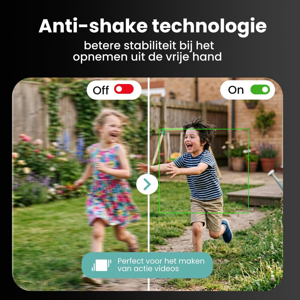 Kiekz Digitale Camera 64MP - Fotocamera Full HD - Compact Camera - Fototoestel - Autofocus - Ideaal voor Kinderen en Beginners - Inclusief 32GB SD Kaart - Wit thumbnail 2