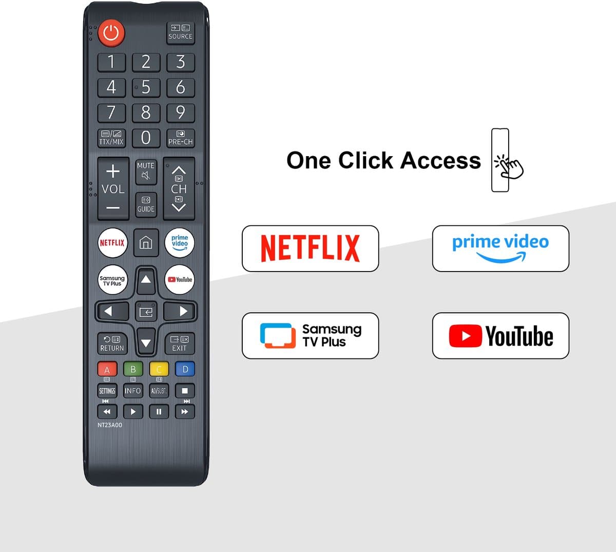 TuTu Tizen by Samsung Smart TV - LED Full HD - 25 inch/64 cm - Streaming apps - AirPlay - Hotelmodus - HDMI x3, USB x2, CI+ - Tripple Tuner DVB-T/T2/S/S2/C - Frameless Design - TU25Q1FQ-T8 thumbnail 5