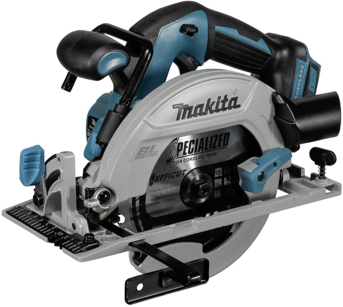 Makita DHS680Z 18 V Cirkelzaag 165 mm - Losse Body (geleverd zonder accu en lader) thumbnail 4