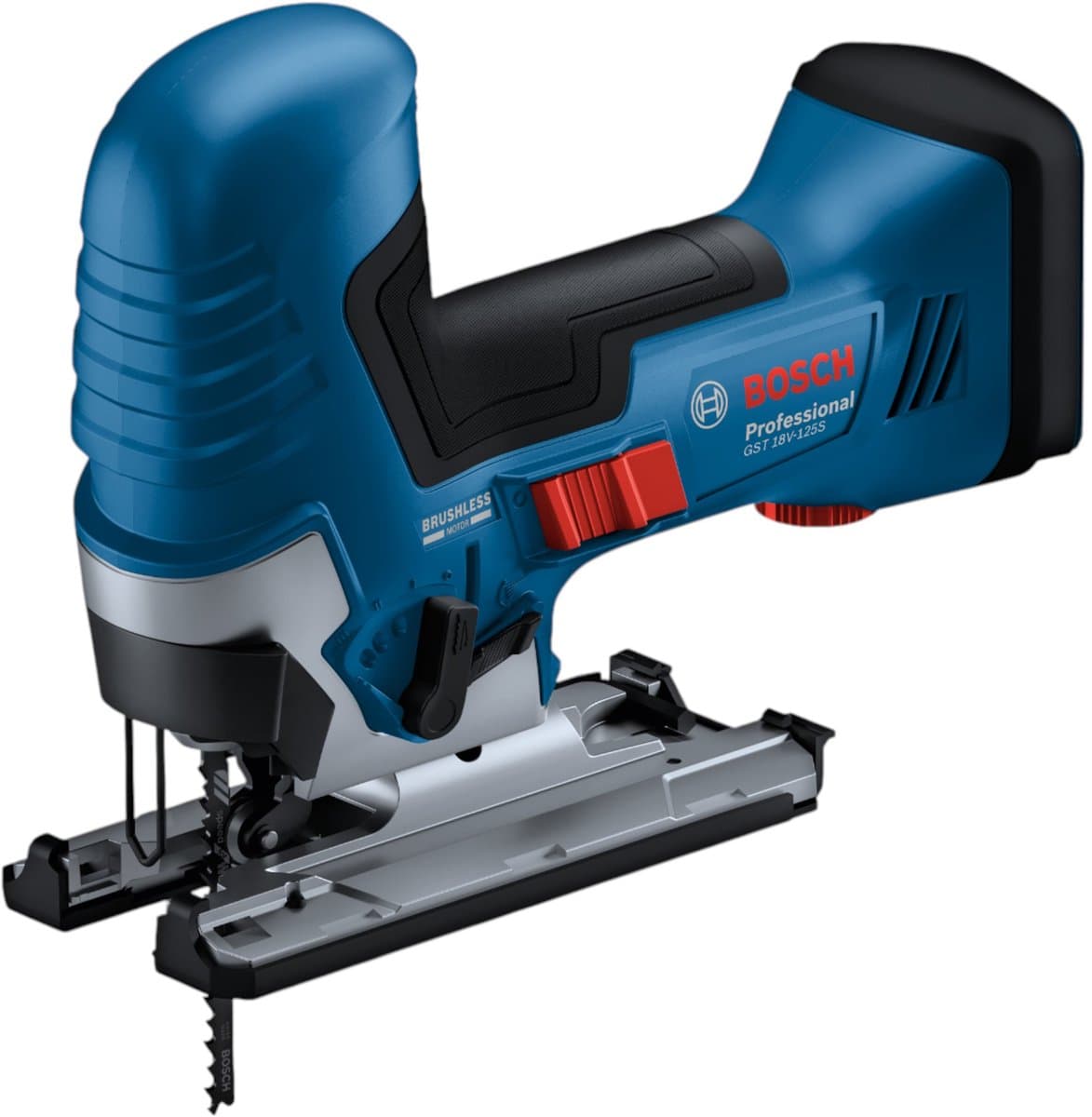 Bosch GST 18V-125 S: borstelloze accu-decoupeerzaag 18V thumbnail 7