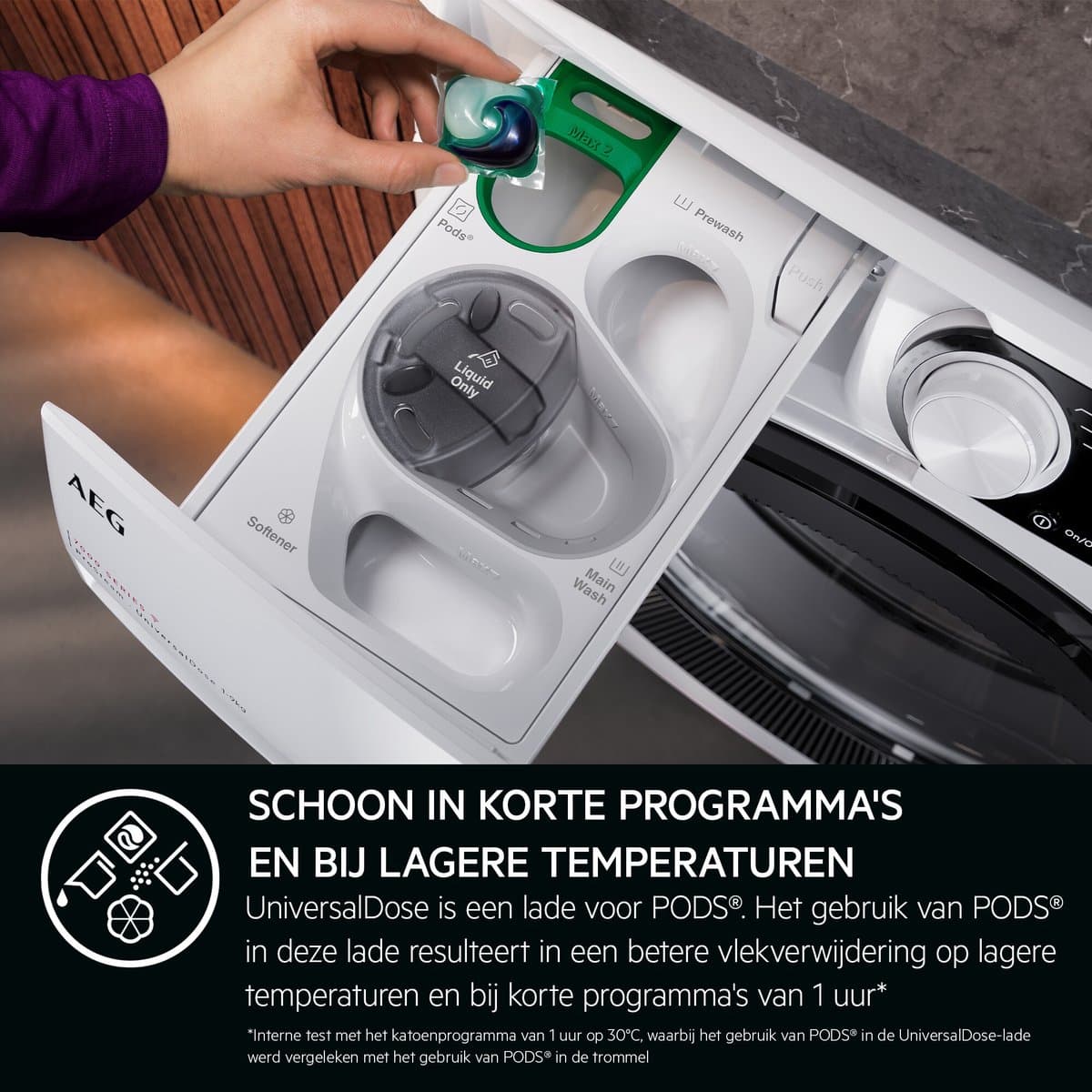 AEG LR7604UC4 met ProSteam en UniversalDose thumbnail 4