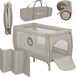 Productfoto van Lionelo Stefi Plus Reisbedje 2-in-1 met matras en draagtas