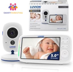 Productfoto van Luvion Platinum Ultra babyfoon 5 inch HD