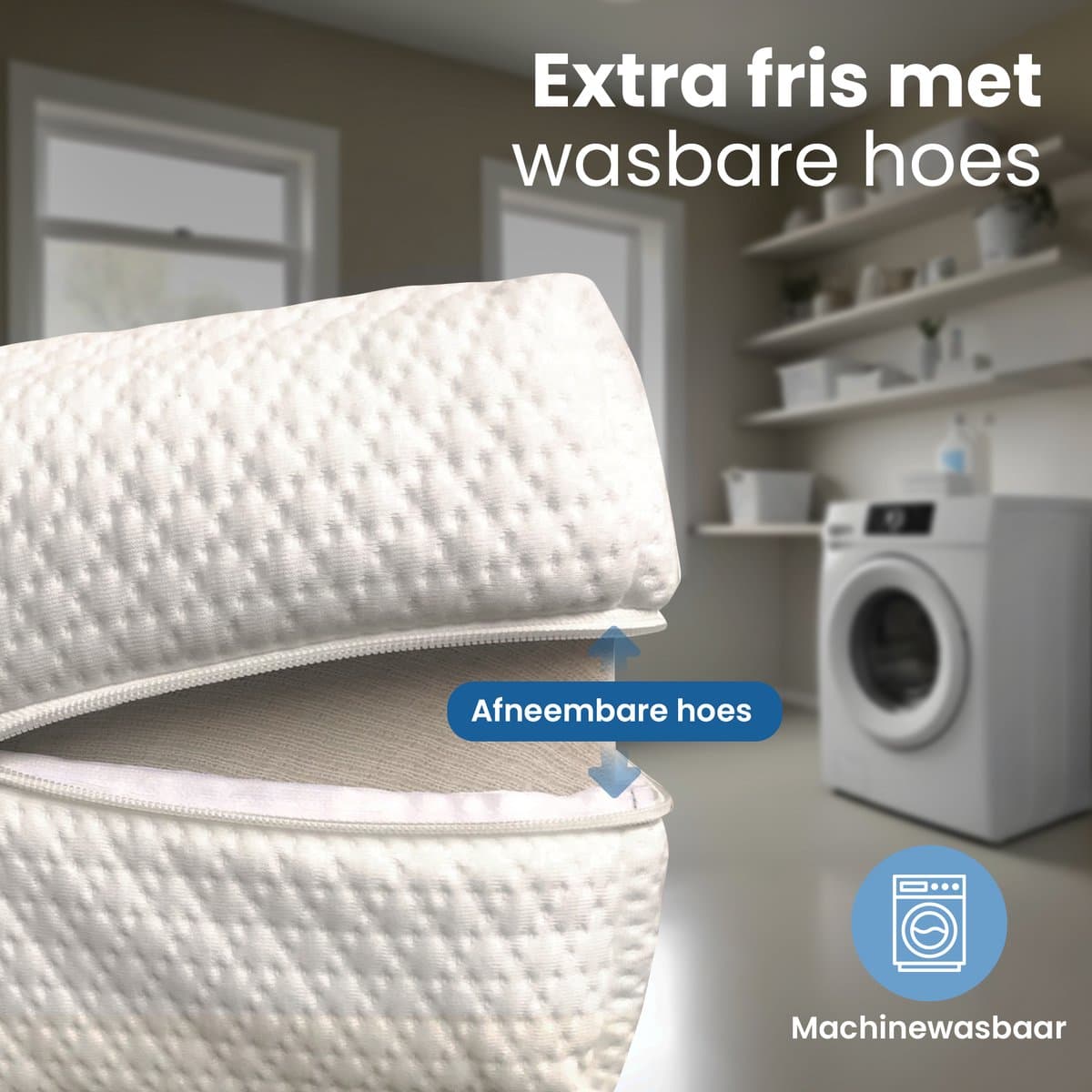 Cocoon Dreams Matras 140x200 – NASA Koudschuim & Bamboe Tijk thumbnail 5