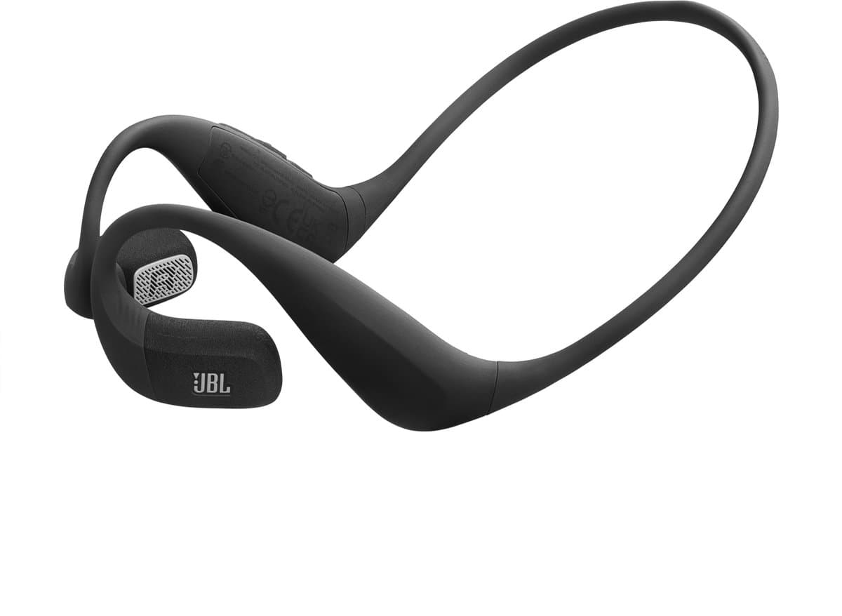 JBL Endurance Pace - Draadloze Open Ear Oortjes met Nekband - Sport Oordopjes - Bluetooth - Hardlopen - 10 uur - IP68 - Zwart & Grijs thumbnail 8