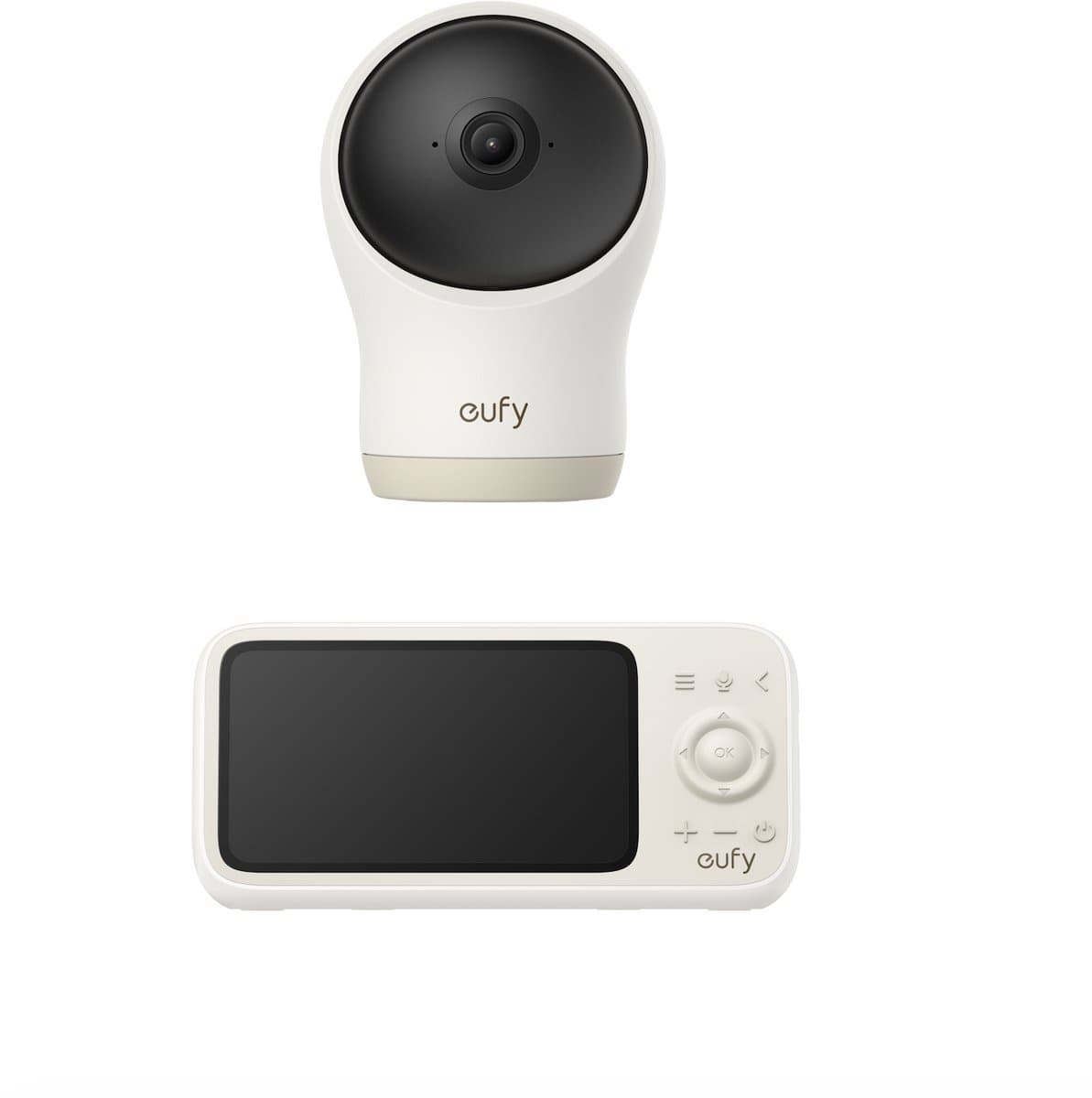 eufy Babyfoon C10: 2K HD, 4.5" scherm, pan & tilt thumbnail 2