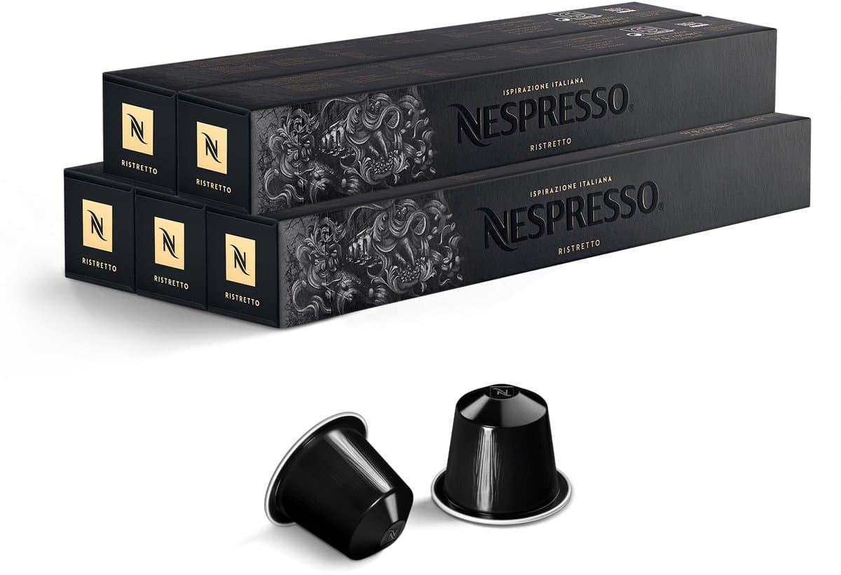 Nespresso - Original - Ristretto - Koffiecups - 50 capsules - afbeelding 1