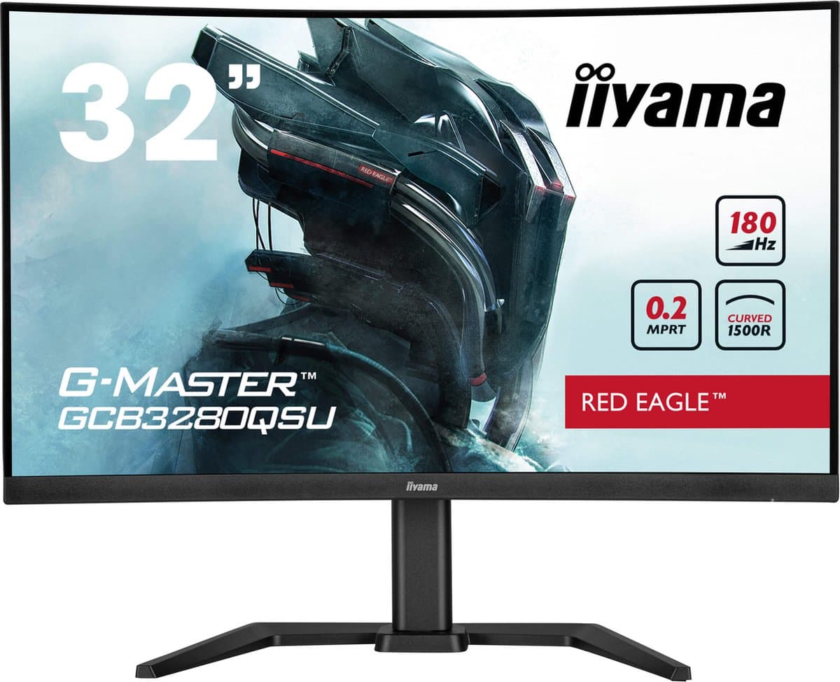 iiyama G-Master GCB3280QSU-B2 Red Eagle - 32" QHD 180Hz curved thumbnail 6