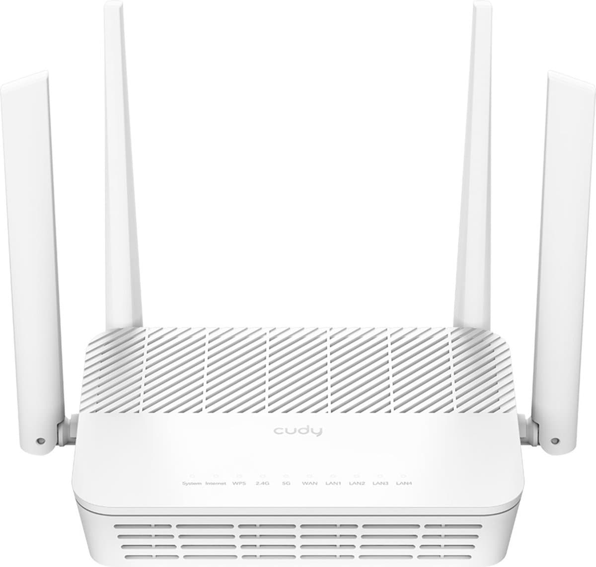 Cudy AX3000 Wi-Fi 6 Mesh Router – Dual-band mesh voor 200+ apparaten