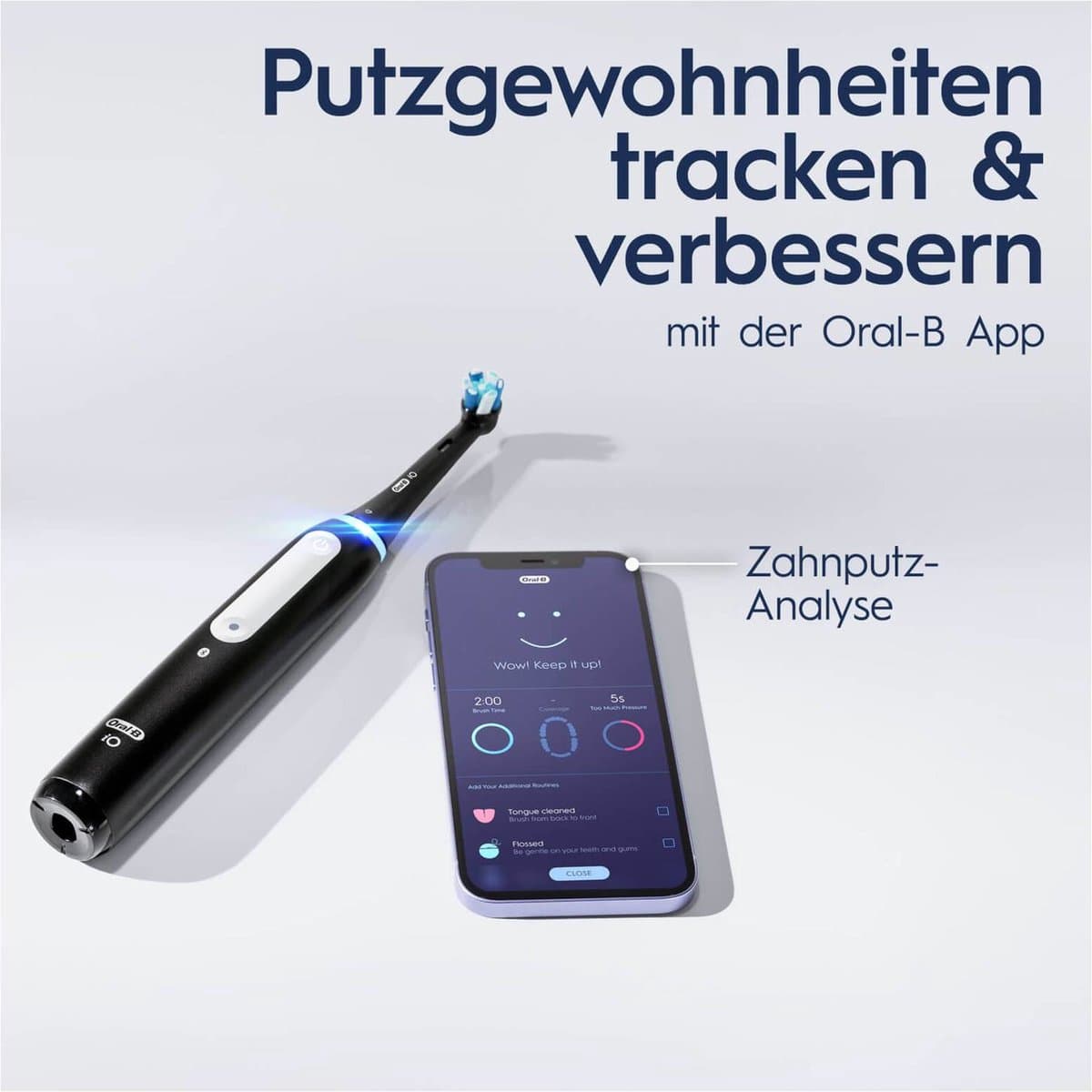 Oral-B iO Series 4N Black met druksensor
