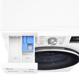 Productfoto van LG F4WV708S1E 8 kg wasmachine met wifi