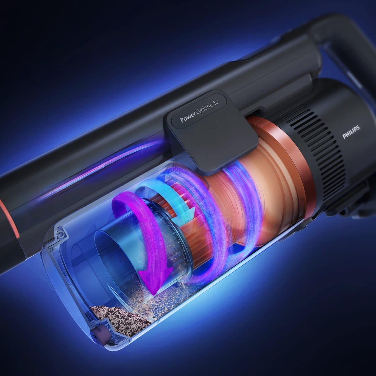 Philips XC8057/01 met dweilmodule en vervangbare accu thumbnail 4