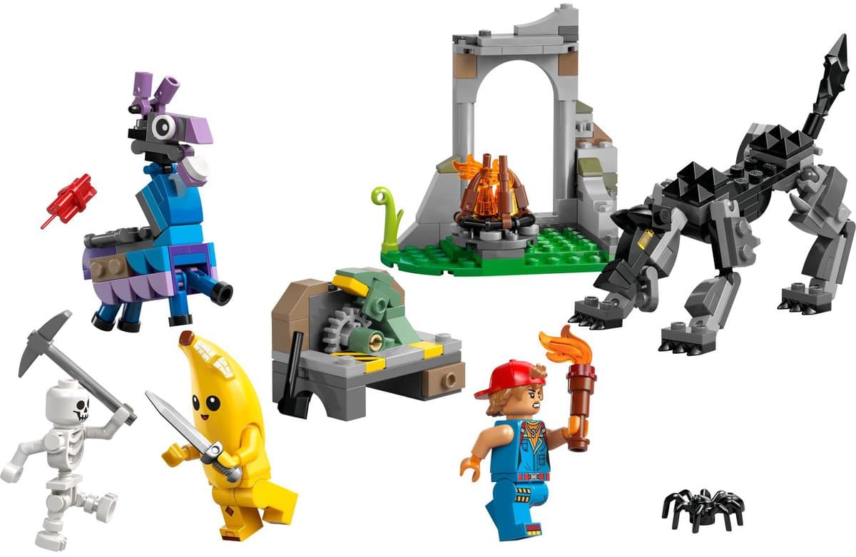 LEGO Fortnite Peely en Sparkplugs kamp - 250 onderdelen, 7+ thumbnail 7