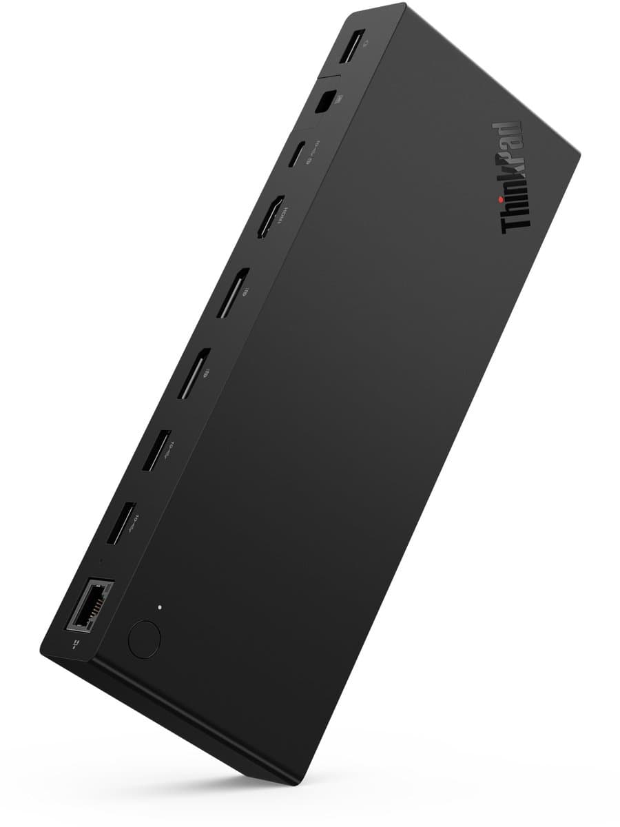 Lenovo ThinkPad USB4 Dock 5000 Bedraad Thunderbolt 4 Zwart thumbnail 7