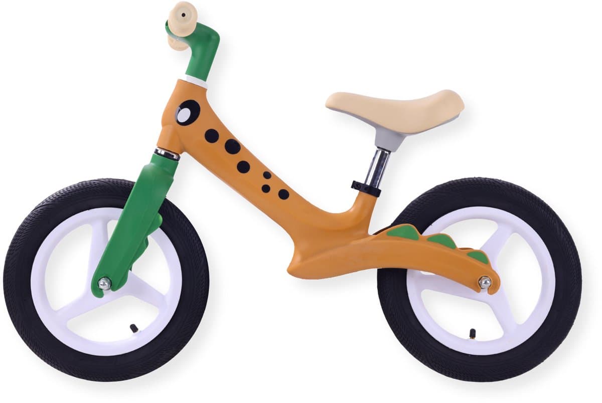 Buxibo - Loopfiets voor Kinderen - Paxi - 12 inch ​​- Bruin