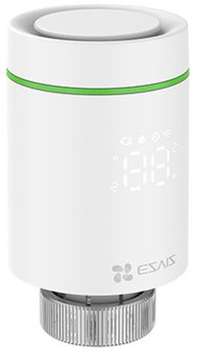 Ezviz T55 Slimme thermostaten – Slimme radiatorknop – Thermostaatkraan – Bluetooth – Bediening via App - Verbruiksoverzicht – Spraakbesturing met Alexa en Google Assistant thumbnail 6
