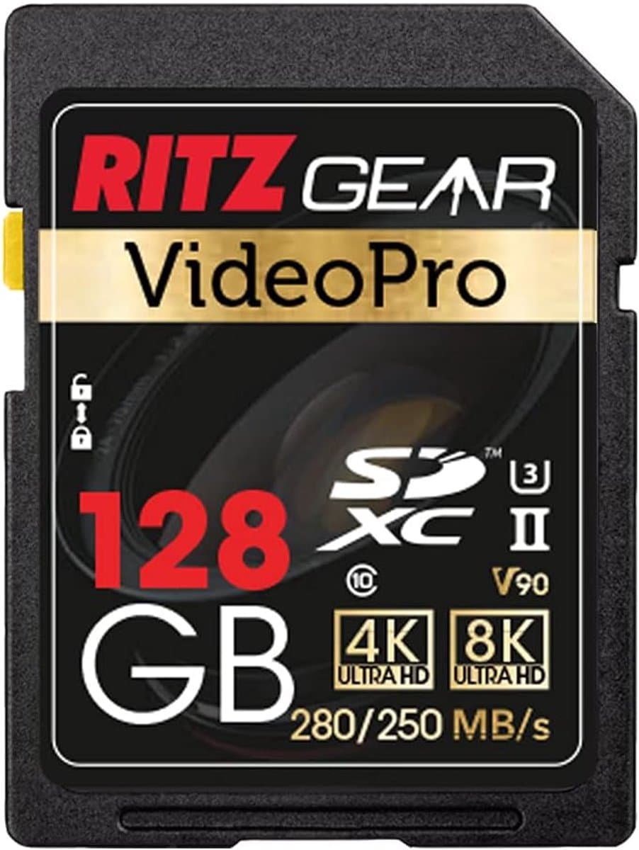 Snelle 256 GB SDXC Geheugenkaart UHS-II U3 V90 voor 4K/8K Video en Fotografie thumbnail 5