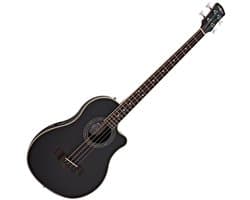 Gear4music Elektro-akoestische Basgitaar Roundback