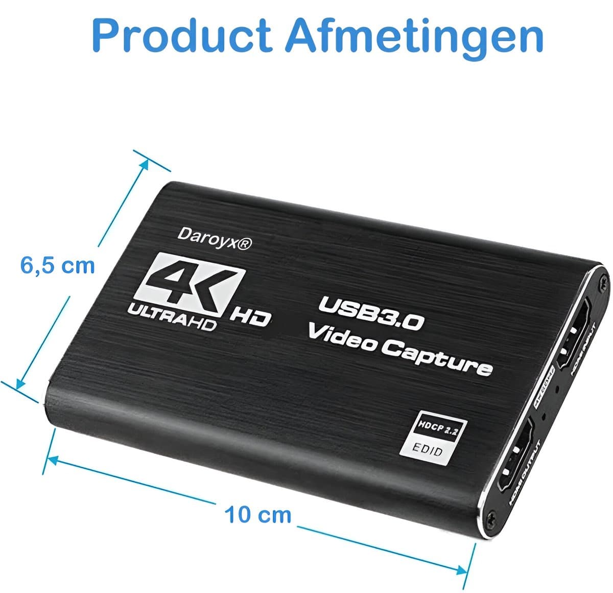 Nintendo Daroyx VCC4K Pro - USB 3.0 - Makkelijk streamen en opnemen thumbnail 8