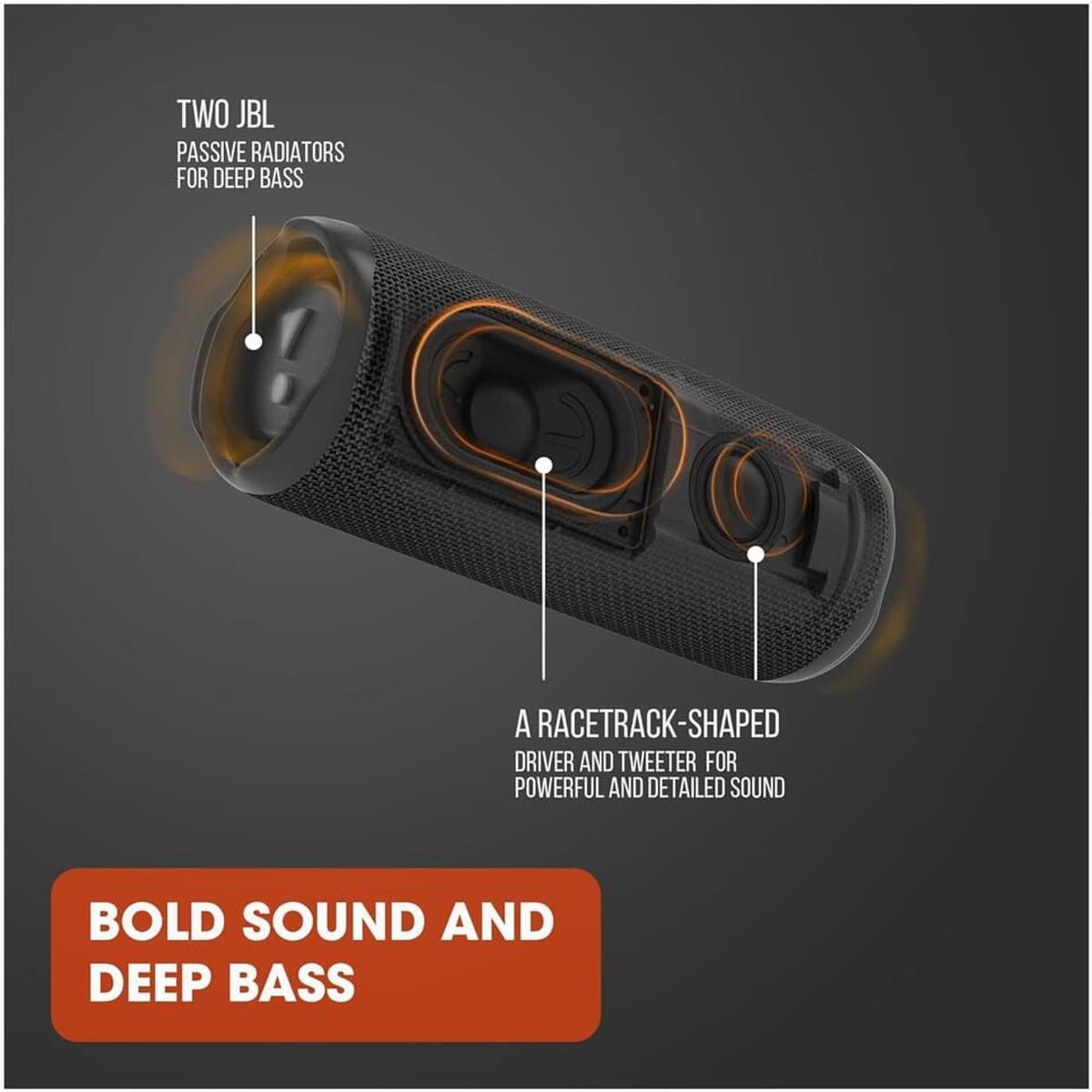 JBL Flip 6 - Portable Bluetooth Speaker - Blauw thumbnail 7