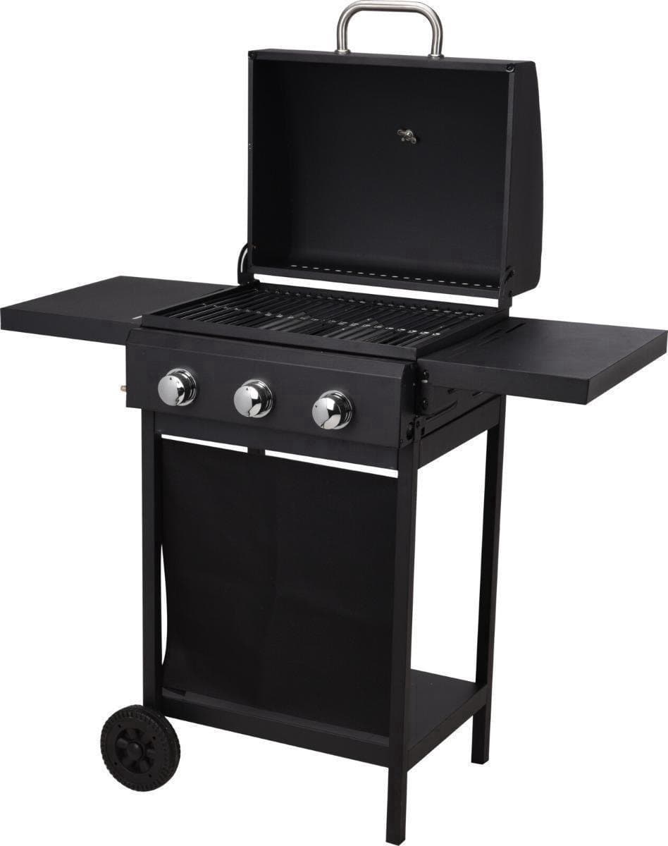 Gas Barbecue Vaggan 139 x 56,5 x 106 cm Black