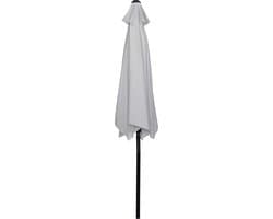 Springos Parasol | Parasols | Kantelbaar | Met ventilatie | Zilver | Ø 250 cm thumbnail 3
