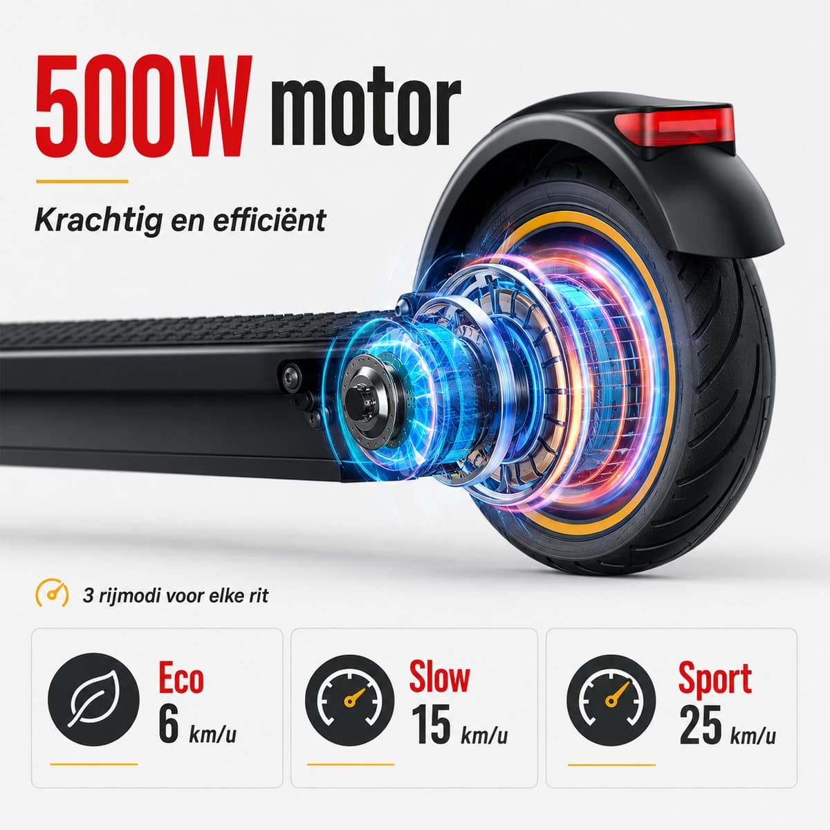 AOVOPRO ESMAX: 350W step, 35km actieradius, app-bediening thumbnail 5