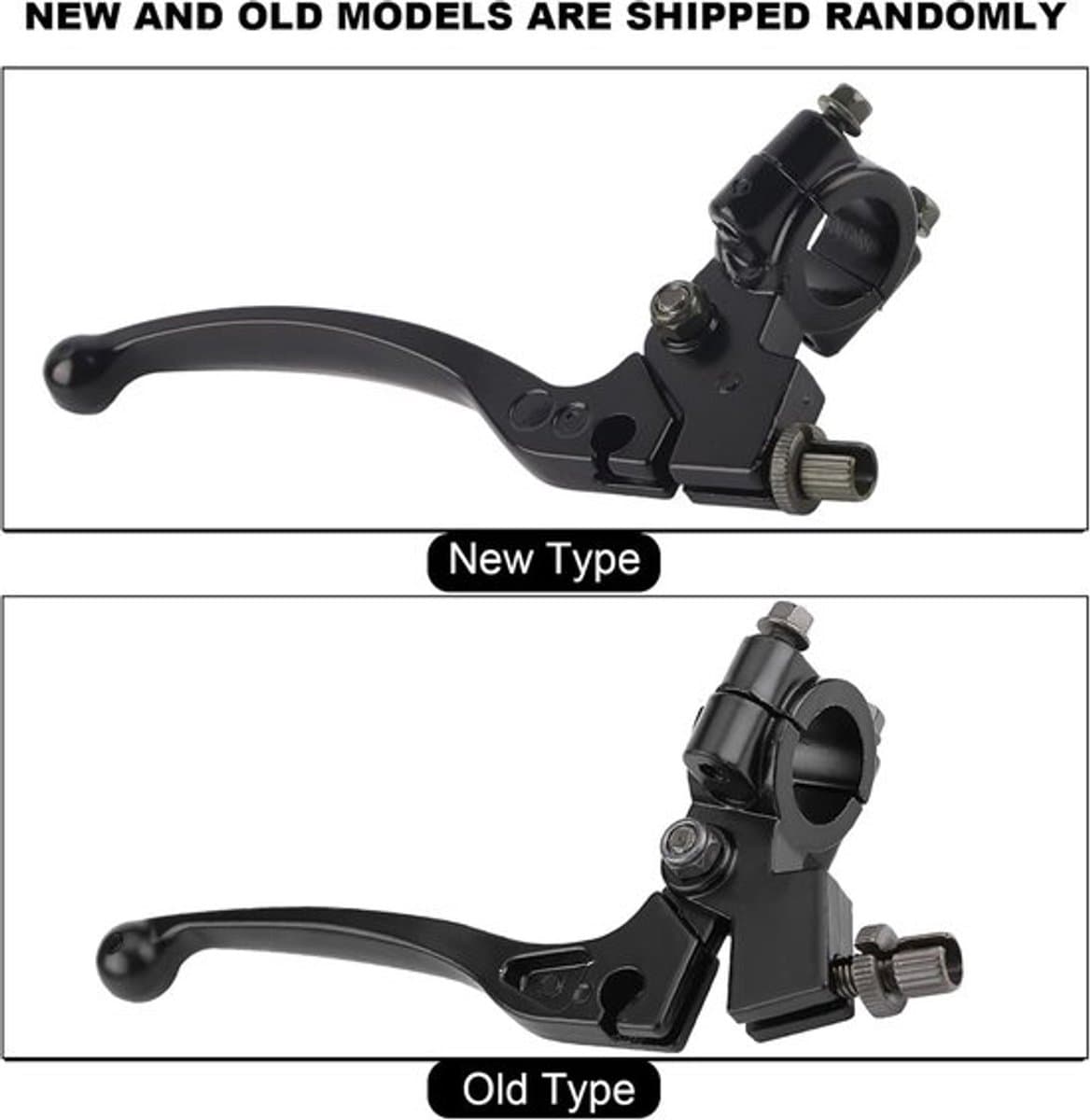 Opvouwbare Rem Koppeling Hefboom met Perch voor 50CC - 125CC Dirt Pit Bike Accessoires thumbnail 2