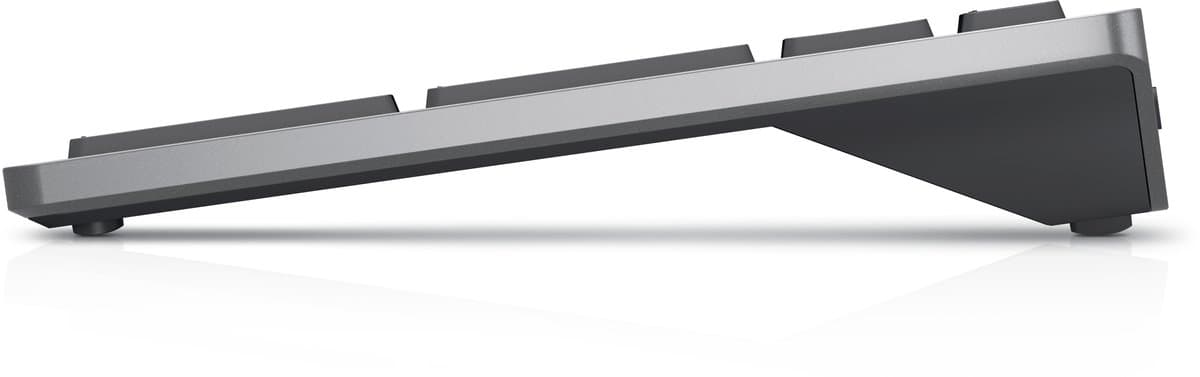 DELL KB740 toetsenbord RF-draadloos + Bluetooth QWERTY US International Grijs, Zwart thumbnail 8