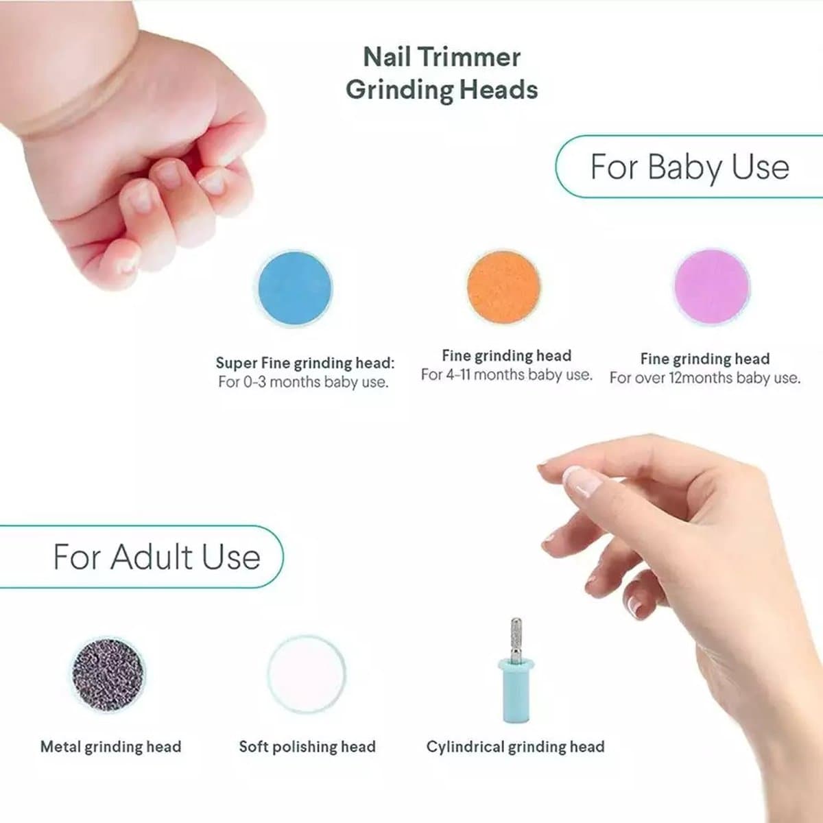 WVspecials® Elektrische Baby NagelKnipper Blauw & Handige Opberg Doos Elektrische Baby nagelschaartje- Baby Nagelknipper - Baby nageltrimmer - Baby Nagelset - Baby Nagelvijl - voor baby - ultra stil (slapend knippen) - Black Friday - Sinterklaas thumbnail 2