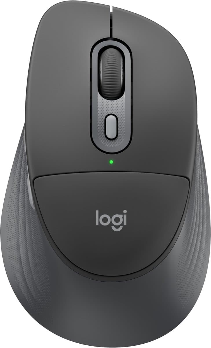 Logitech Signature Comfort Plus M850L - Draadloze Bluetooth Muis - Ergonomisch - Zwart