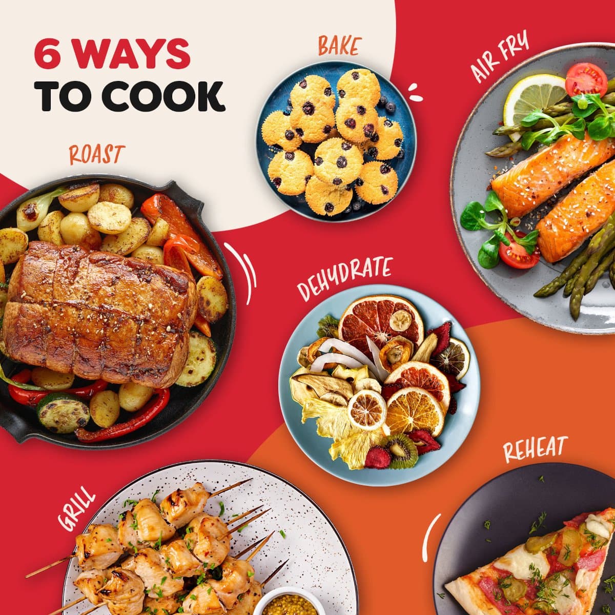 Instant Pot Vortex Dual Drawer 8L Airfryer – Dubbele Airfryer met 2x 4L Laden – SyncCook™ & SyncFinish™ – ClearCook – 8-in-1 – Tot 205°C – Vaatwasserbestendig thumbnail 4