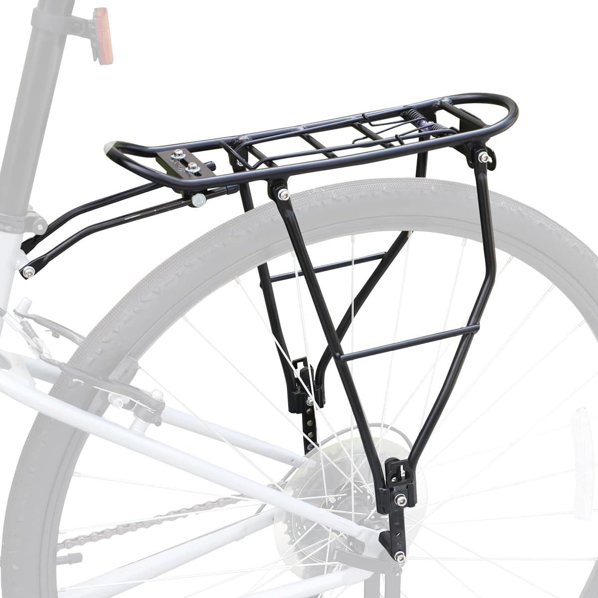 Dailygoods- Fietsbagagedrager Verstelbaar - Bagagedrager Fiets - Dakdragers - Bagagedrager Kussen - Bagagedrager Verbreder - Lichtgewicht Ontwerp voor 26”-29”/700c Racefietsen - afbeelding 1