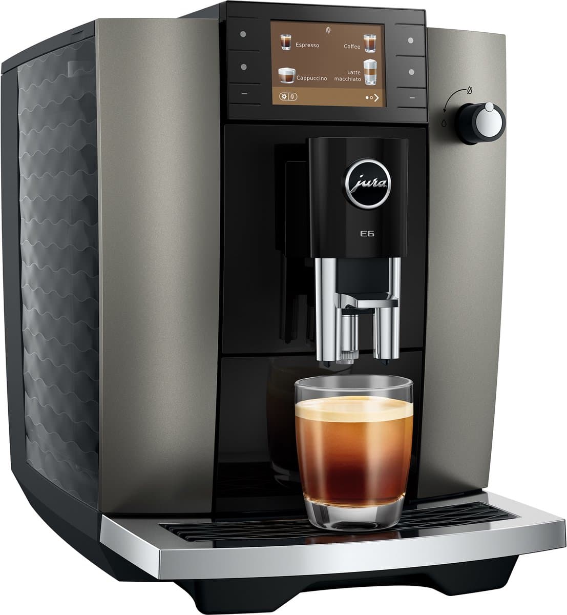 JURA - E6 Dark Inox (ED) - Volautomatische espressomachine thumbnail 2