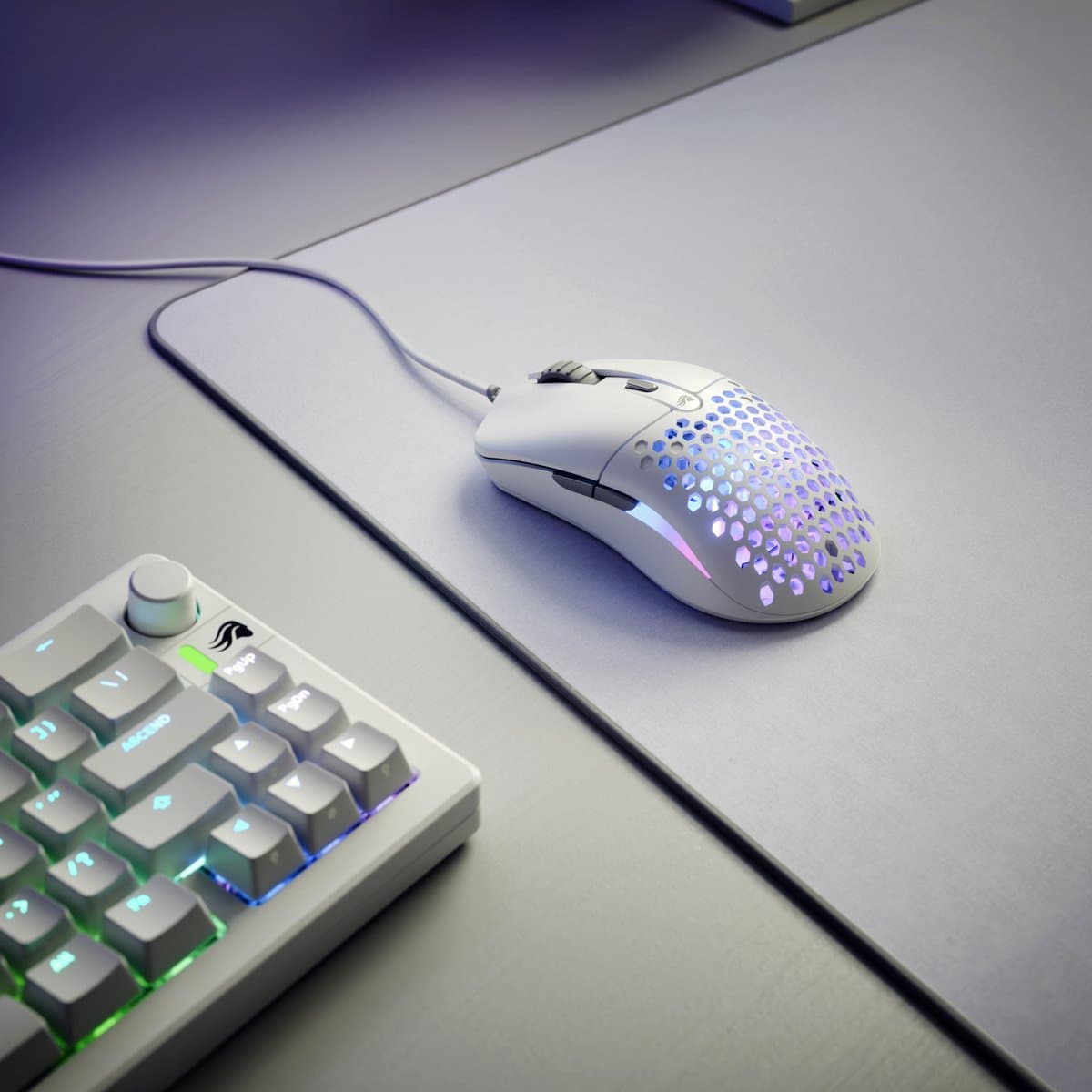 Glorious Gaming Glorious Model O Eternal - Ultralichte bedrade RGB-gamemuis - Wit thumbnail 8