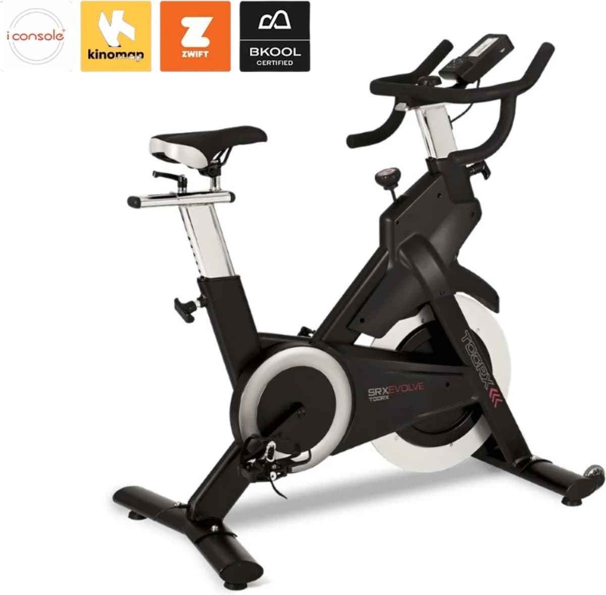 Toorx SRX Evolve Spinningfiets: 24 niveaus, Zwift-compatible