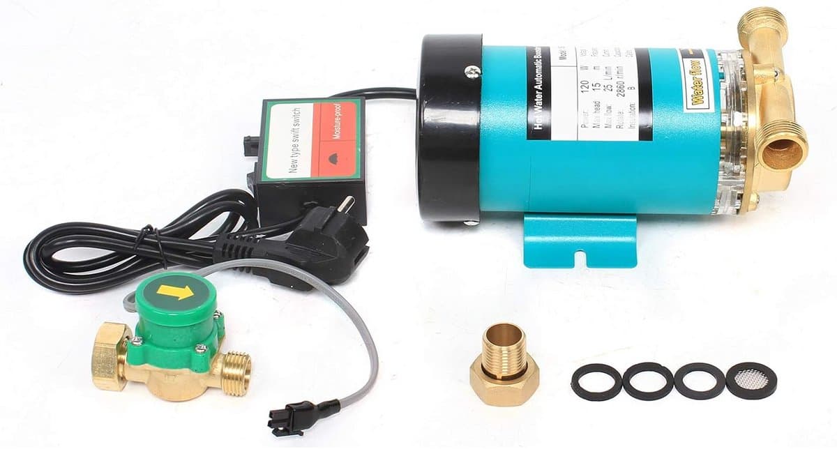 Automatische Drukverhogingspomp 120W - Circulatiepomp voor Warm Water en Tuin thumbnail 6