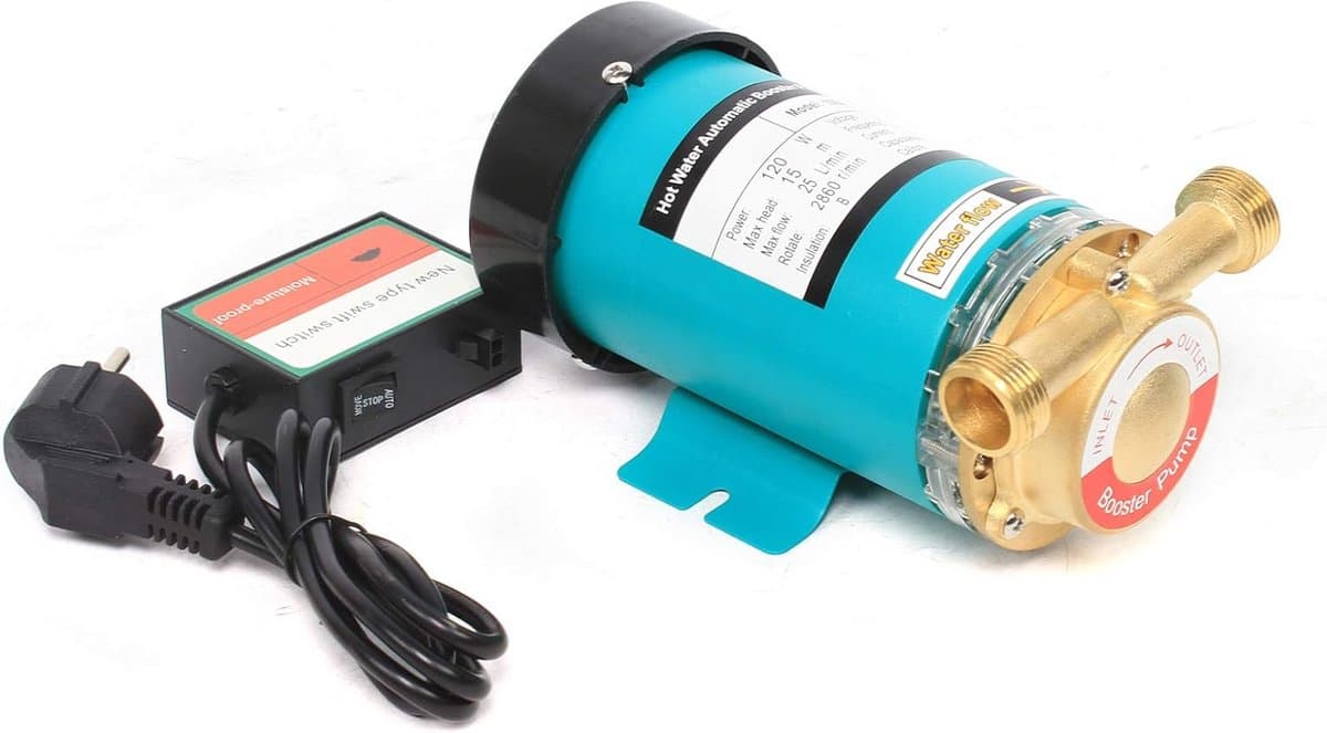 Automatische Drukverhogingspomp 120W - Circulatiepomp voor Warm Water en Tuin thumbnail 4