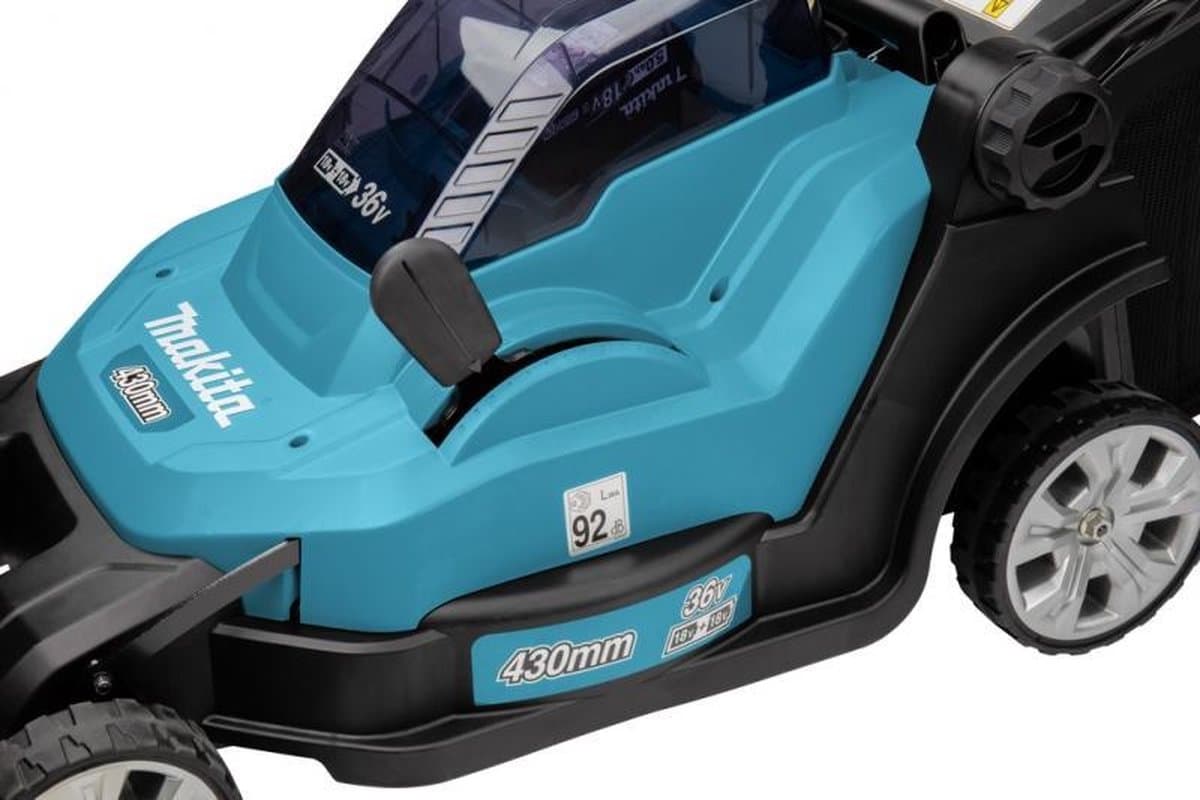 Makita DLM432Z 36V accu grasmaaier 43cm (body only) thumbnail 3
