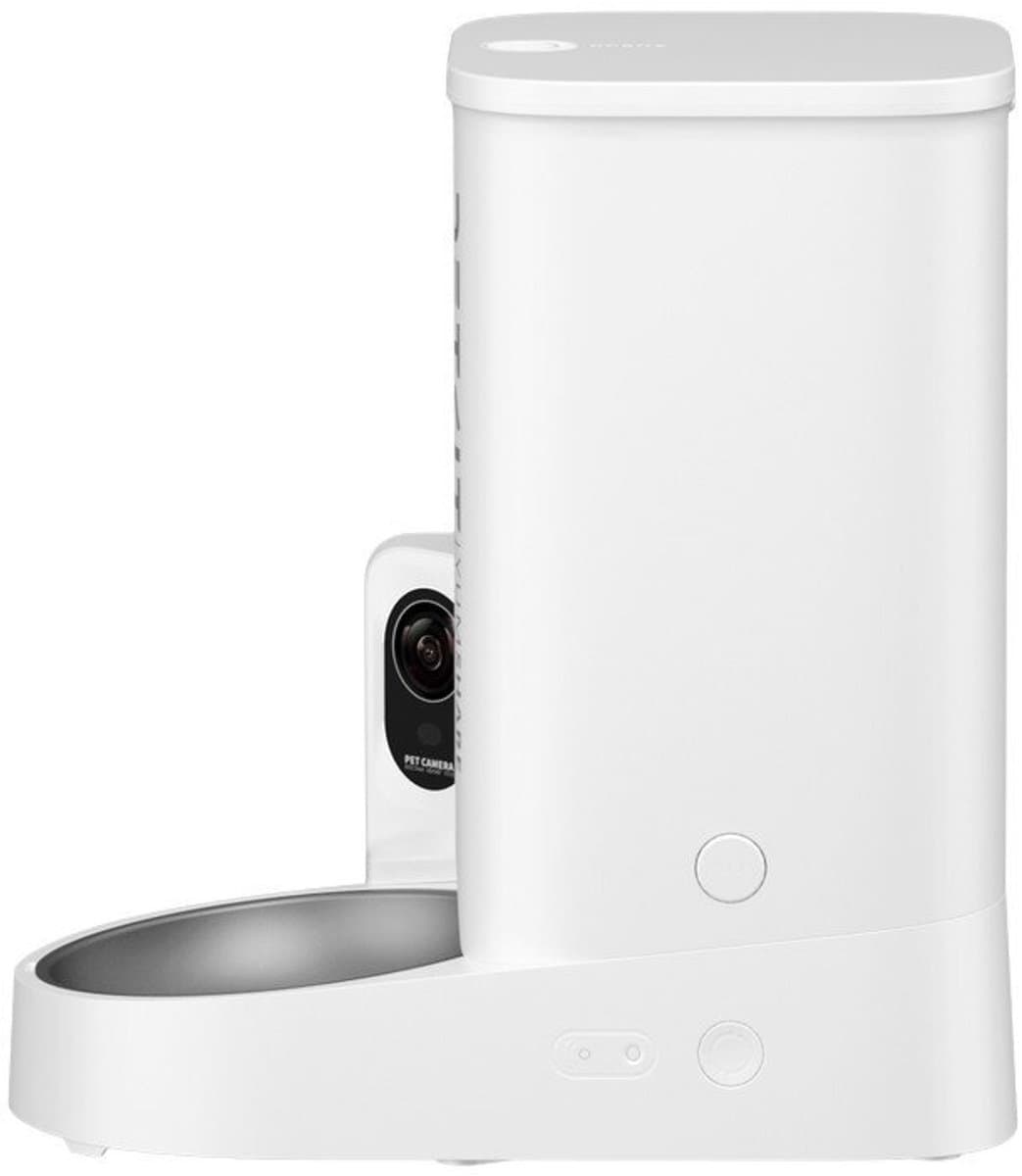 PETKIT - YumShare Solo met Camera - Automatische voerbak voor kat en hond - Wit - Droogvoer - 3 liter inhoud - App bediening thumbnail 4