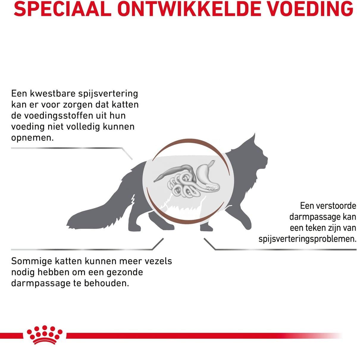 Royal Canin VHN Serie - Droogvoer Kat - Gastro Fibre Response - 4 kg thumbnail 3