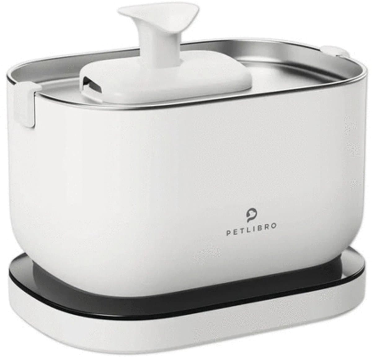 Petlibro Dockstream - Automatische Drinkfontein - 2,5L - Wit - Draadloos - Incl. filtersysteem - afbeelding 1
