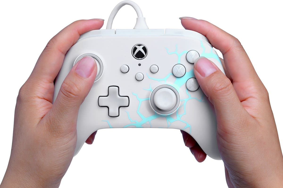 PowerA Advantage Bedrade Controller voor Xbox Series X|S Arctic Ice - Wit thumbnail 8