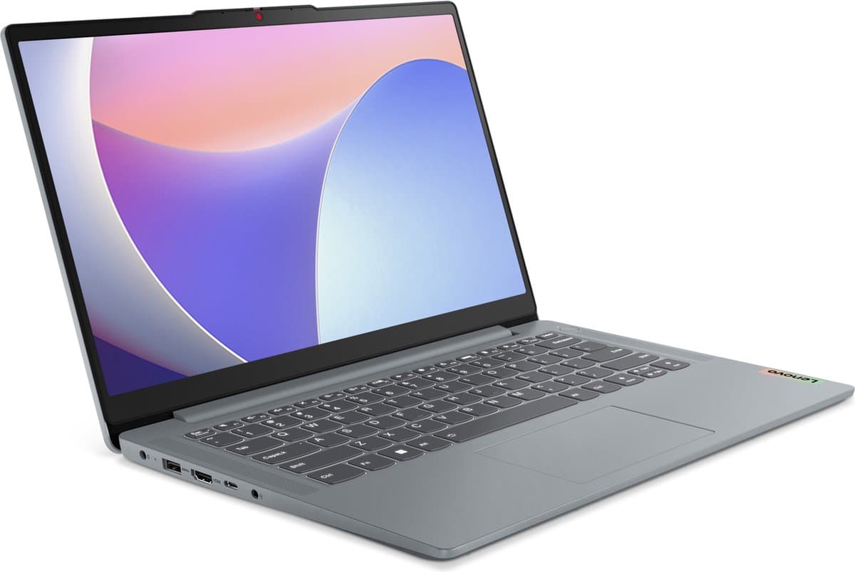 Lenovo IdeaPad Slim 3 14IAN8 - Laptop - 14" - 1920 x 1080 Full HD - Intel Core i3-N305 - 8 GB DDR5 - 128 GB SSD - Intel UHD Graphics - Windows 11 Home - Wi-Fi 6 - Qwerty - Grijs thumbnail 2