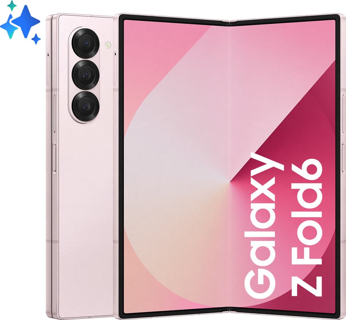 Samsung Galaxy Z Fold6 - 256GB - Roze thumbnail 4
