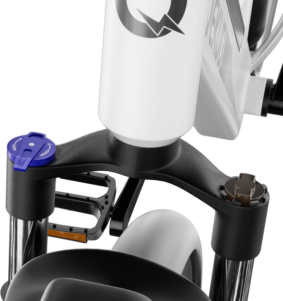 Qekud F26 Pro Elektrische Fiets 26" Trekking E-Bike - 250W Motor - 36V 13Ah Accu - 100km Bereik - 7 Versnellingen - Stapdoor Frame thumbnail 8