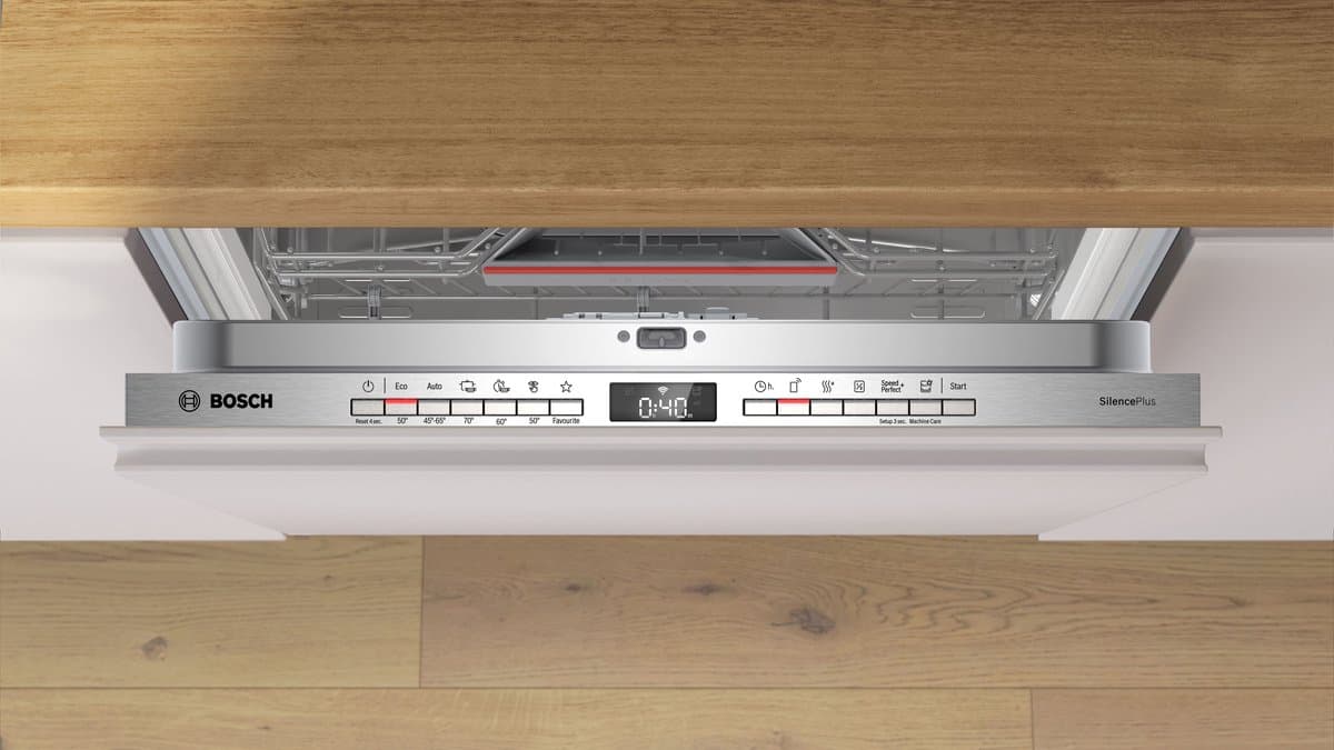 Bosch SMV4ECX28E - Serie 4 - Vaatwasser - Inbouwvaatwasser - Volledig geïntegreerd - 60 cm - Energielabel A - Home Connect - Extra Droog: optie voor extra grondige droogresultaten thumbnail 7